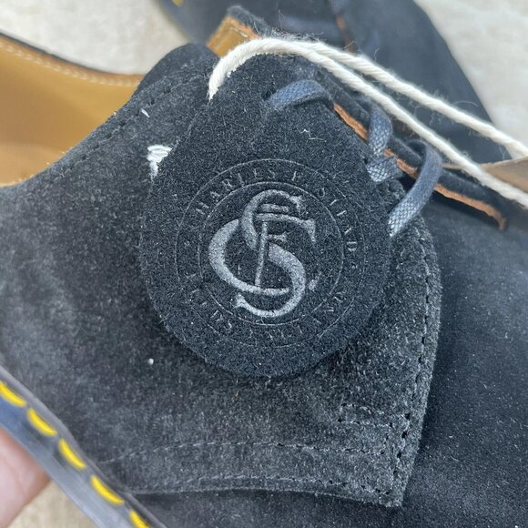 [US 6] DR DOC MARTENS 1461 MADE IN ENGLAND CF Stead Suede Oxfords Shoes Black main image 8